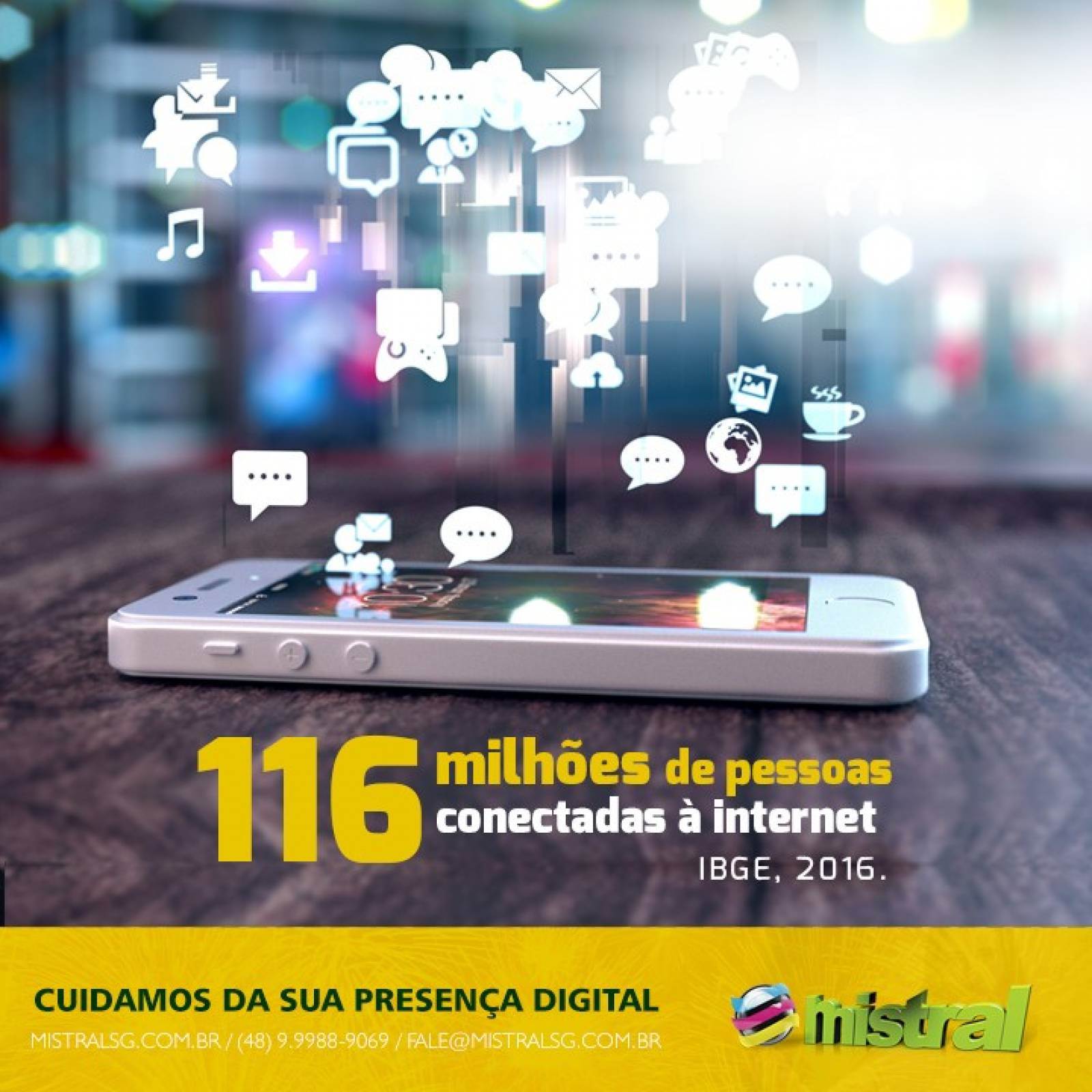 Celular: principal aparelho para acessar internet no Brasil