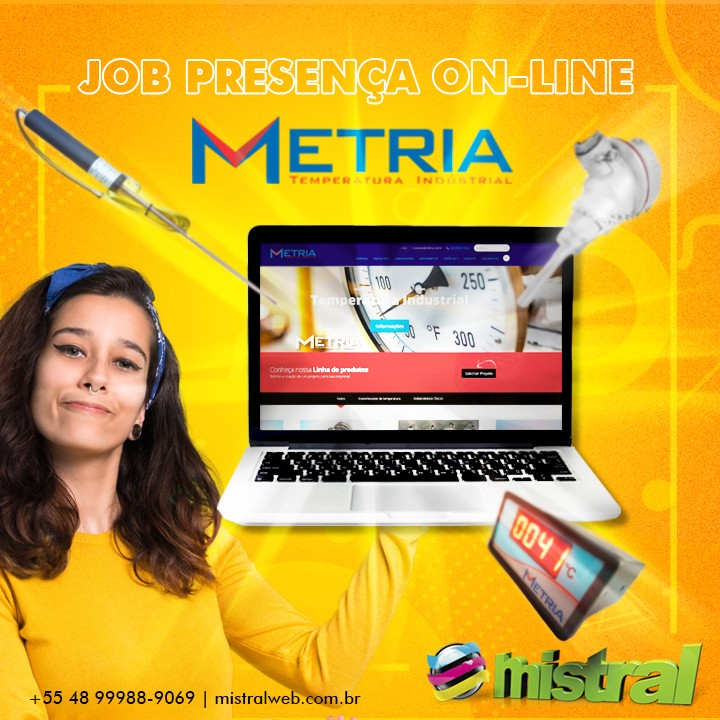Job Presença On-line - Site com SEO já configurado