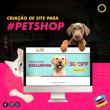Criação de Site para PetShop 