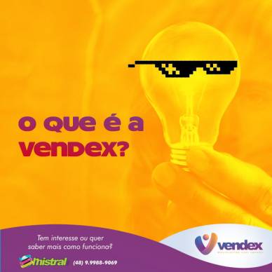 A Vendex é uma Solução na qual seu principal objetivo é facilitar  e agilizar as vendas